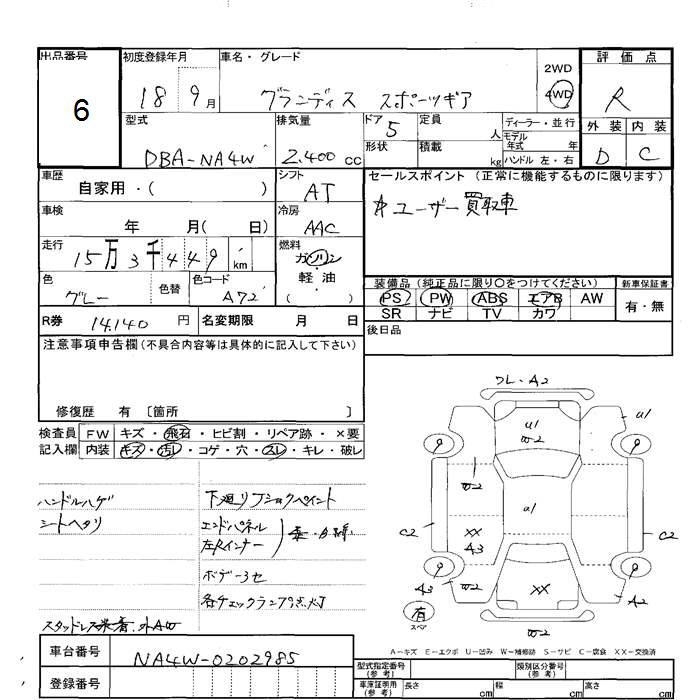 MITSUBISHI GRANDIS
