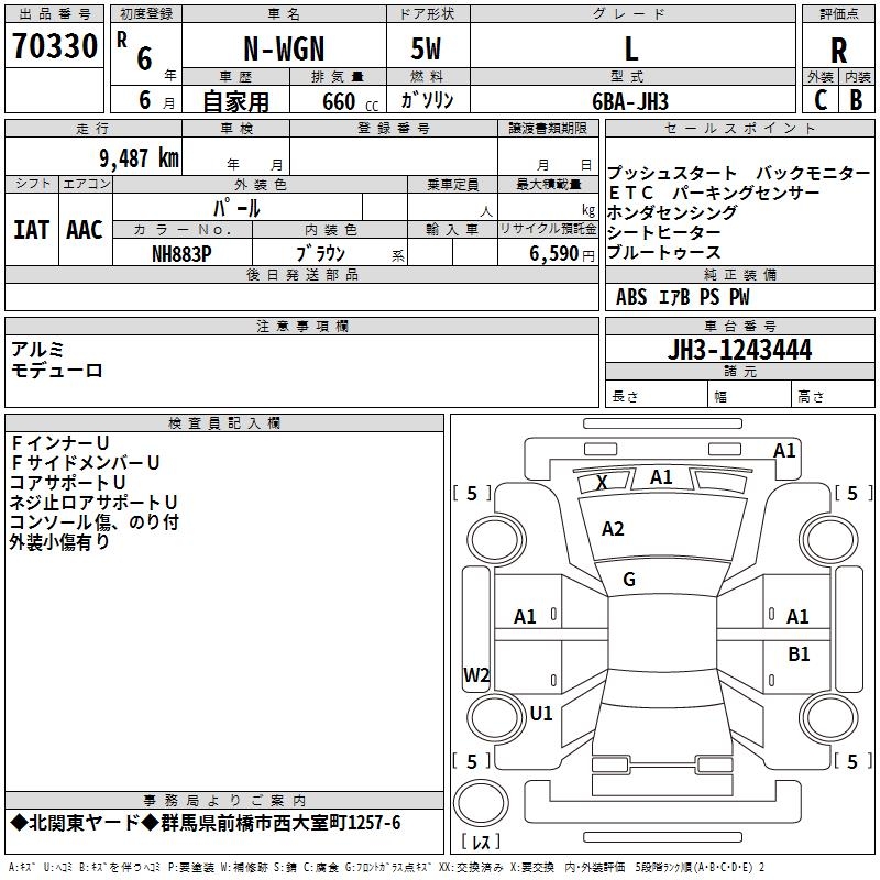 HONDA N-WGN