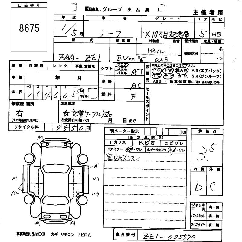 NISSAN LEAF