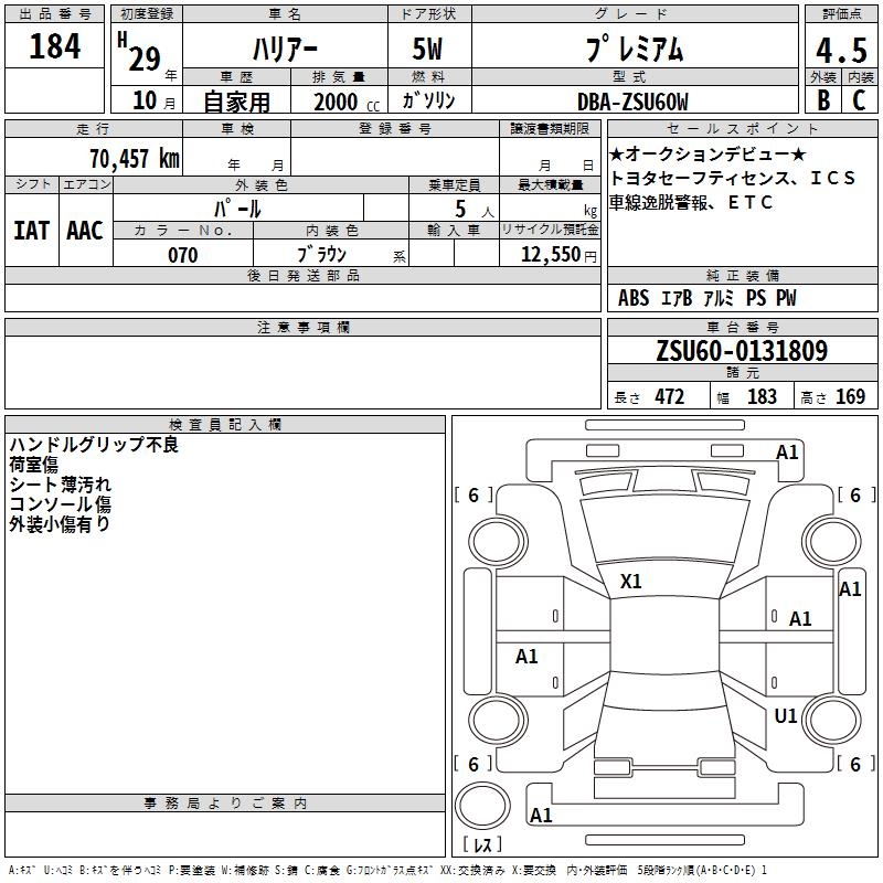 TOYOTA HARRIER