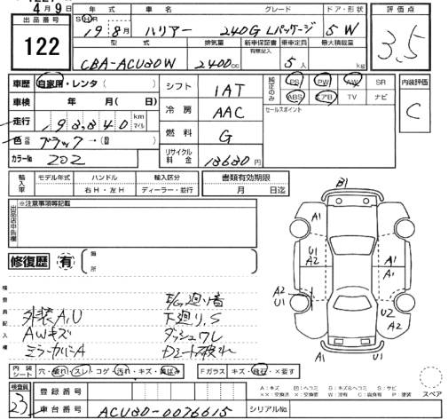TOYOTA HARRIER