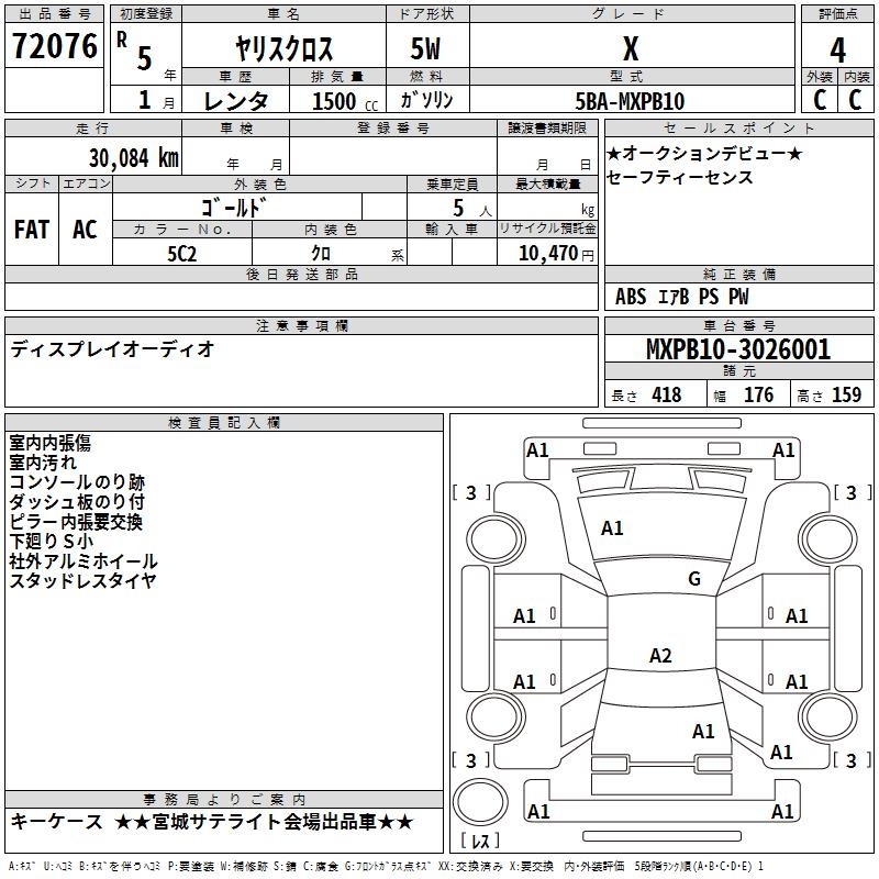 TOYOTA YARIS CROSS