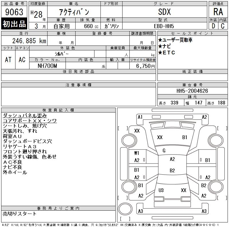 HONDA ACTY