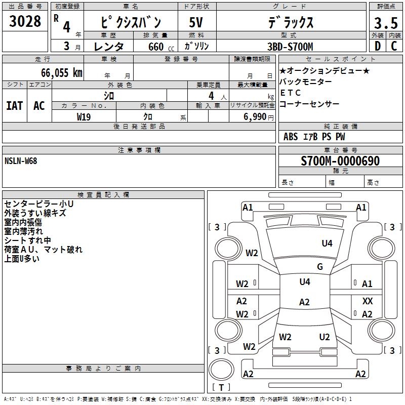 TOYOTA PIXIS VAN