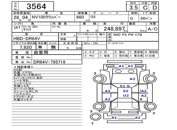 NISSAN NV100 CLIPPER
