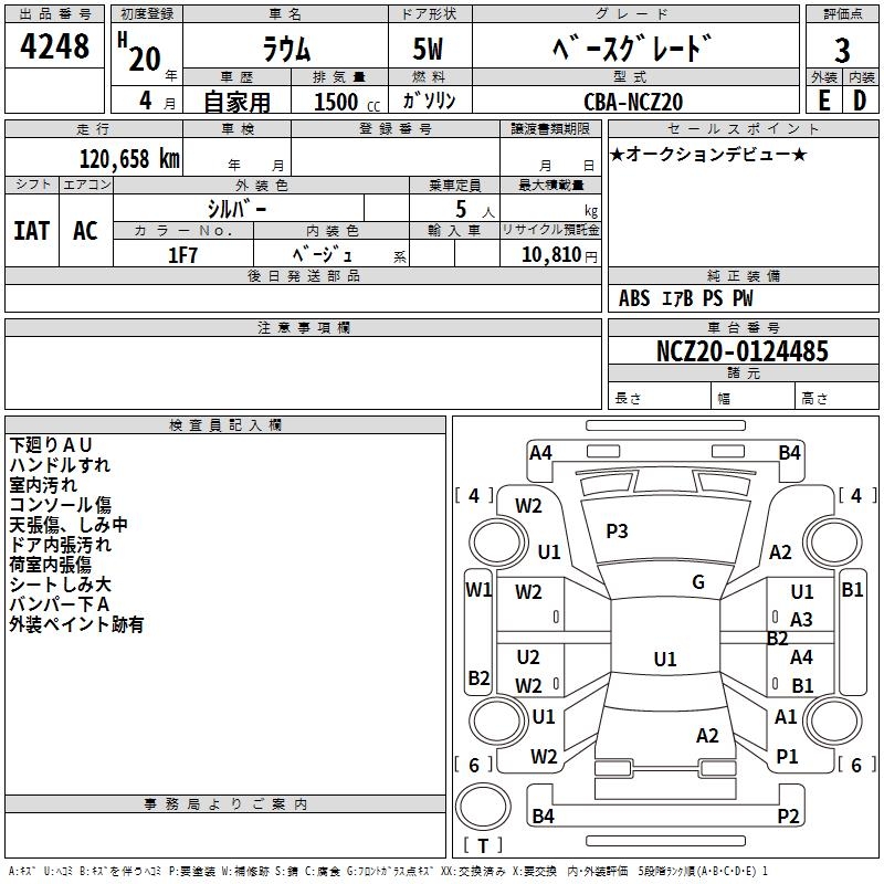 TOYOTA RAUM