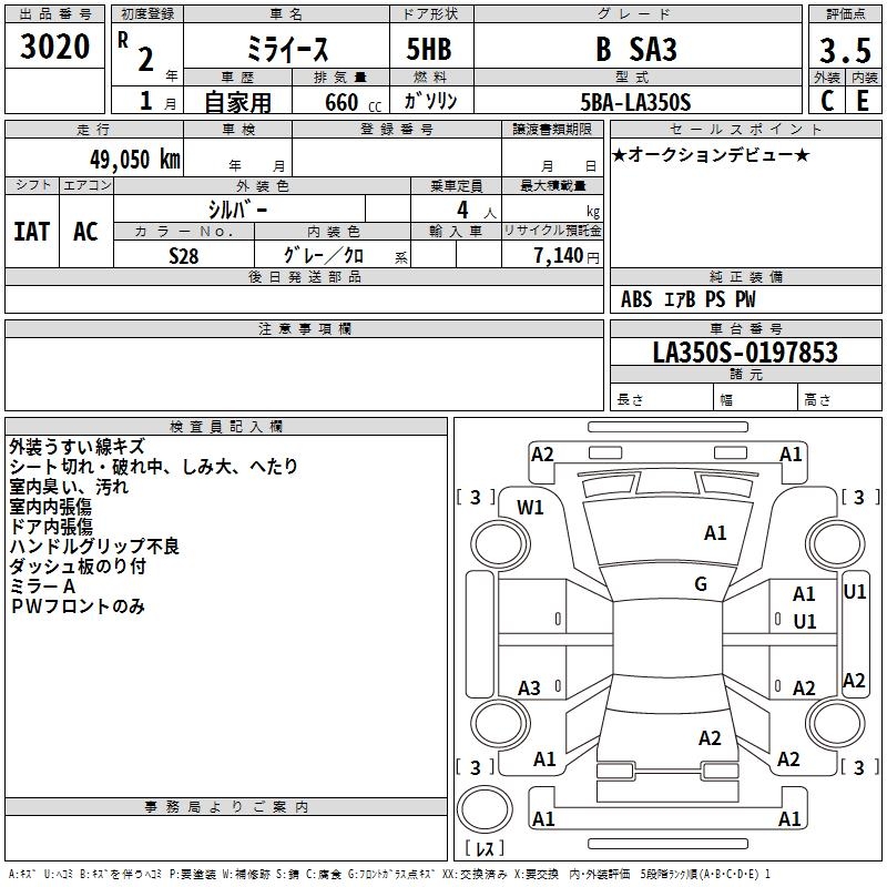 DAIHATSU MIRA E:S
