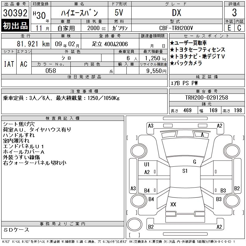 TOYOTA REGIUS ACE