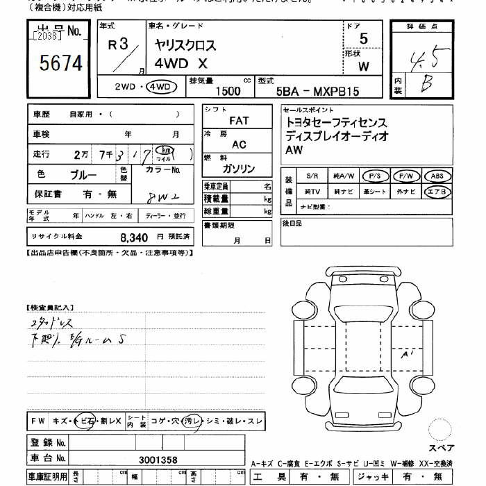 TOYOTA YARIS CROSS