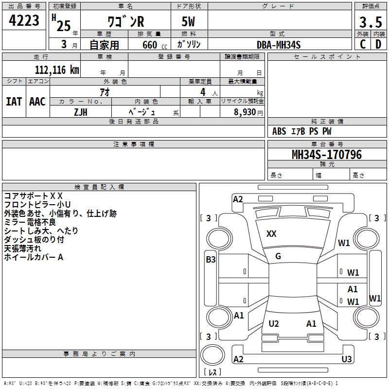 SUZUKI WAGON R