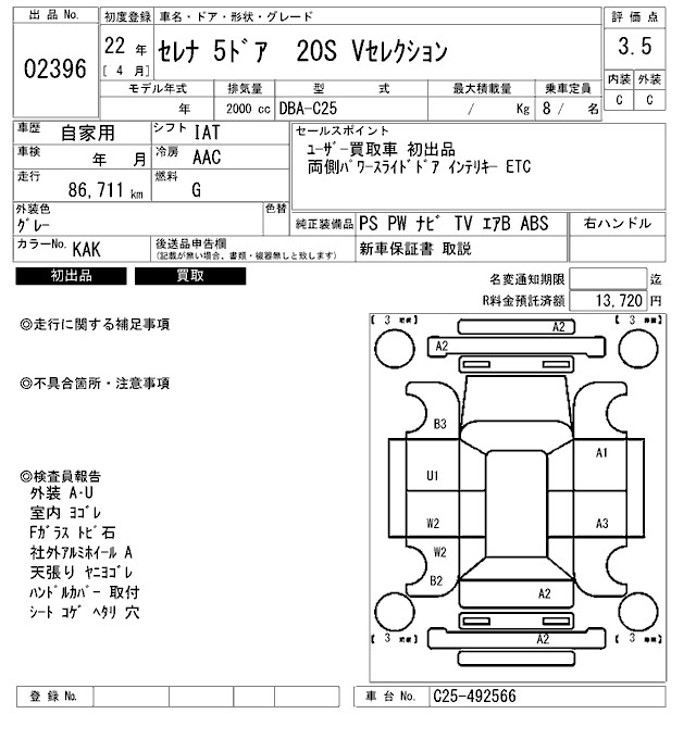 NISSAN SERENA