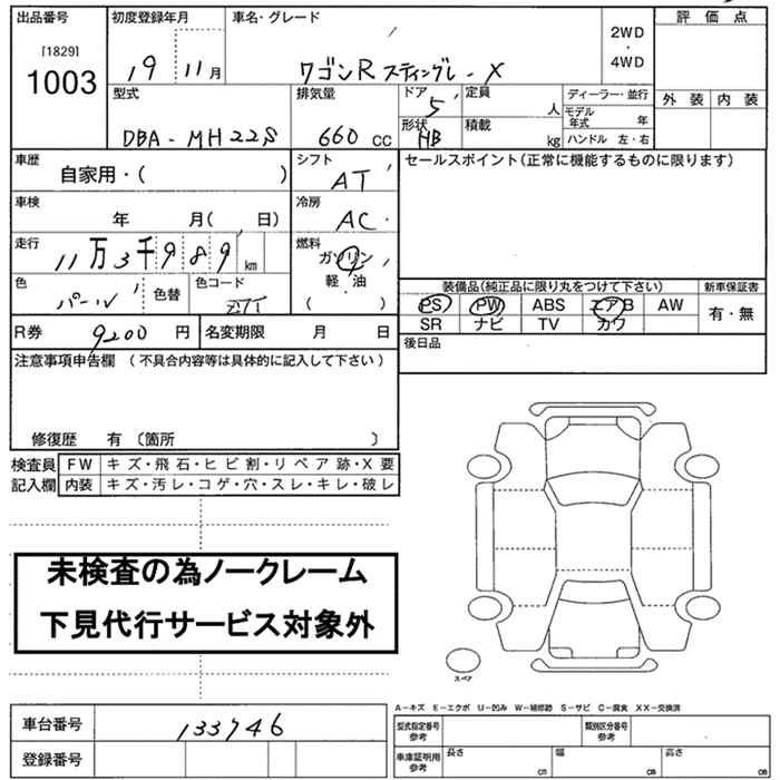 SUZUKI WAGON R