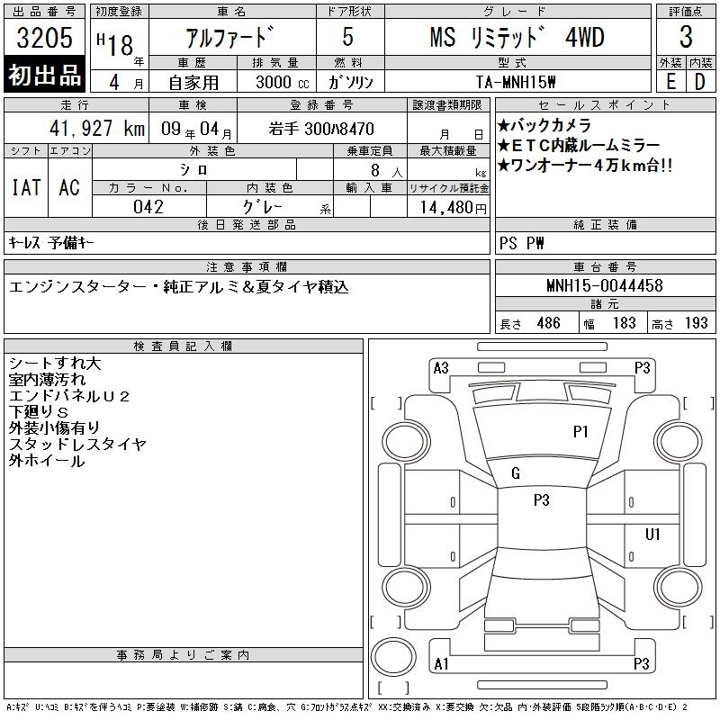 TOYOTA ALPHARD