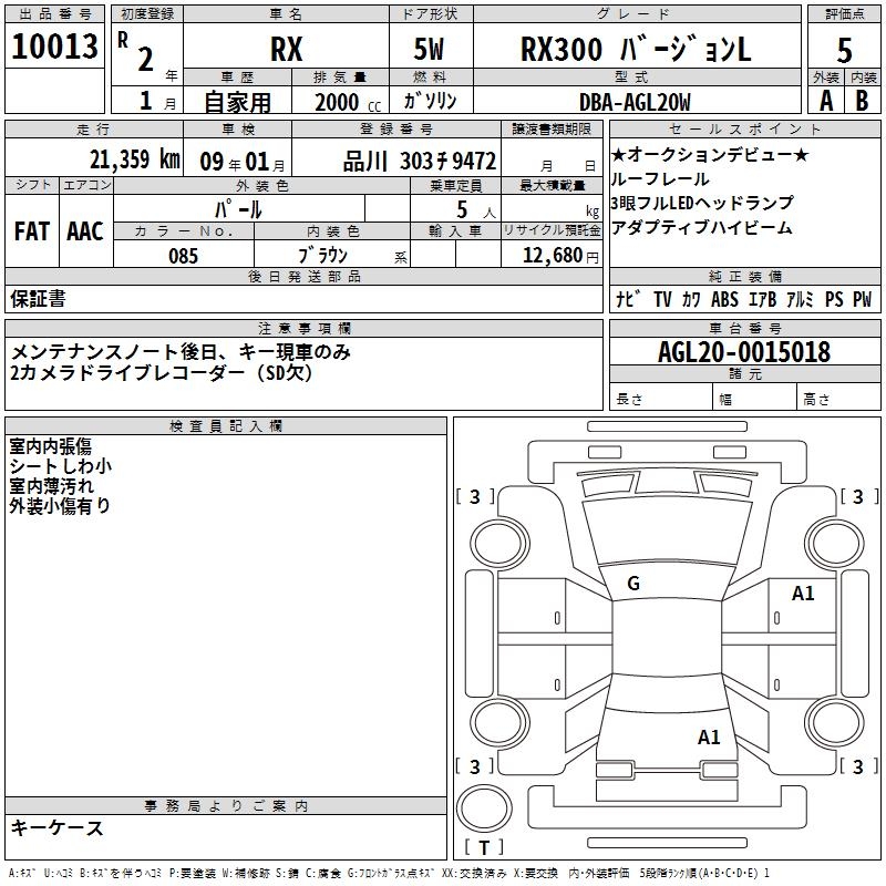 LEXUS RX300