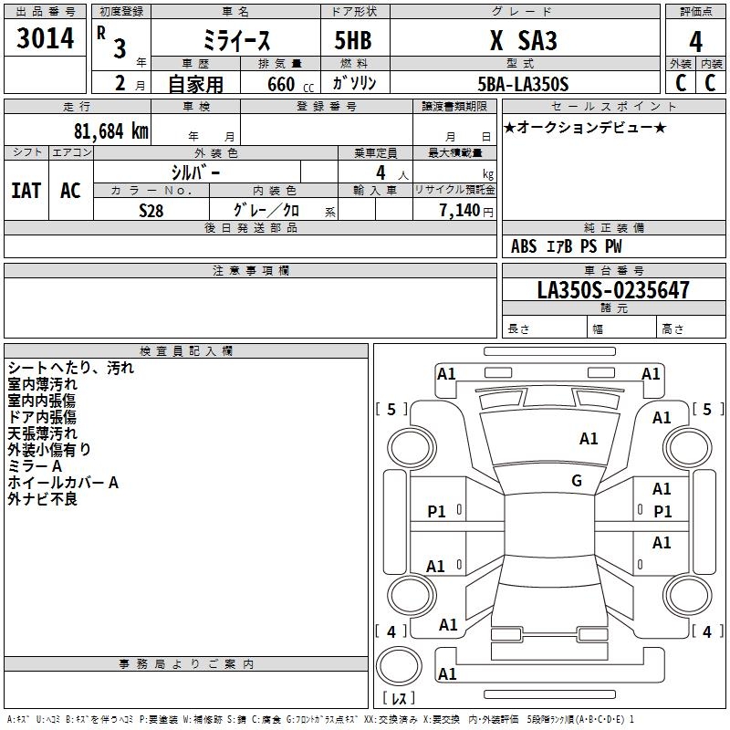 DAIHATSU MIRA E:S
