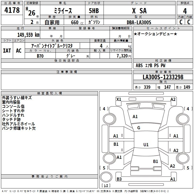 DAIHATSU MIRA E:S