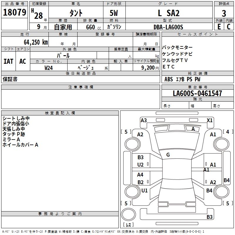 DAIHATSU TANTO