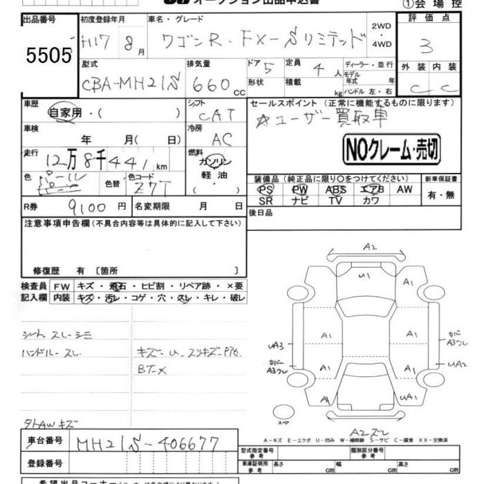 SUZUKI WAGON R