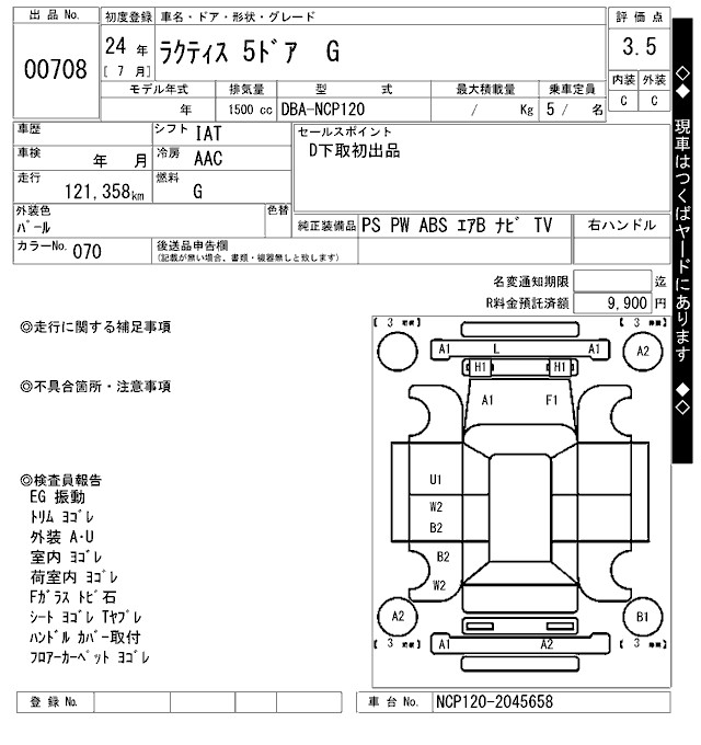 TOYOTA RACTIS