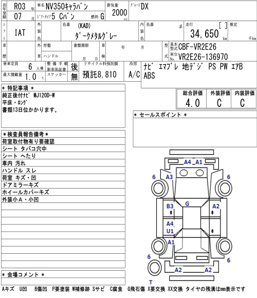 NISSAN NV350 CARAVAN