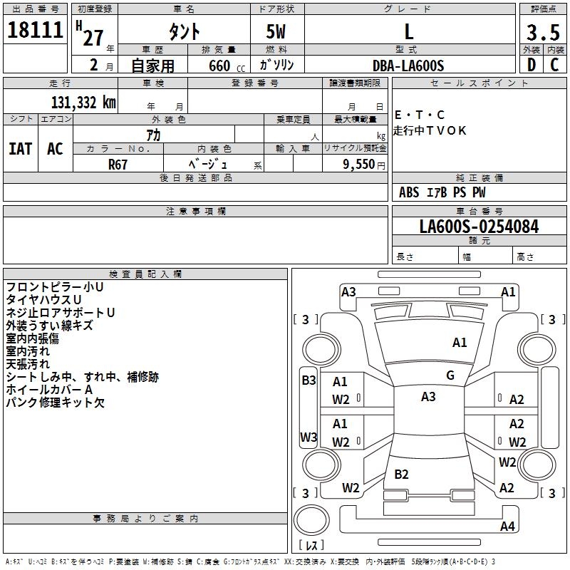 DAIHATSU TANTO
