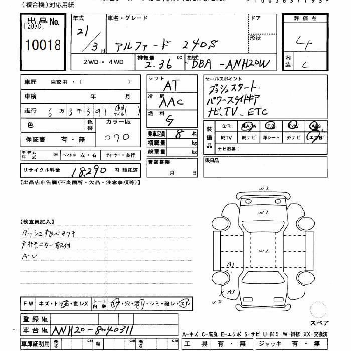 TOYOTA ALPHARD