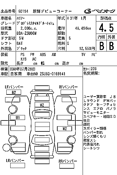 TOYOTA HARRIER