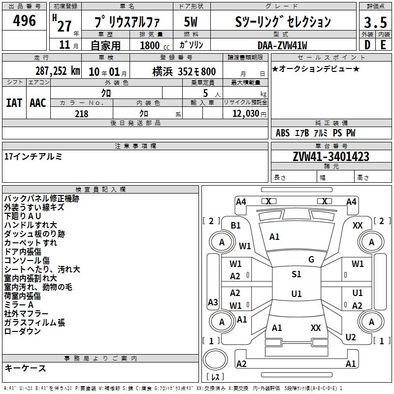 TOYOTA PRIUS ALPHA