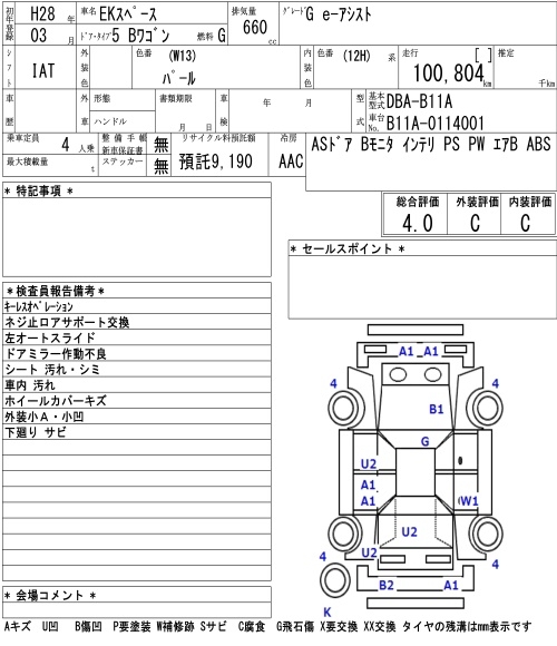 MITSUBISHI EK SPACE