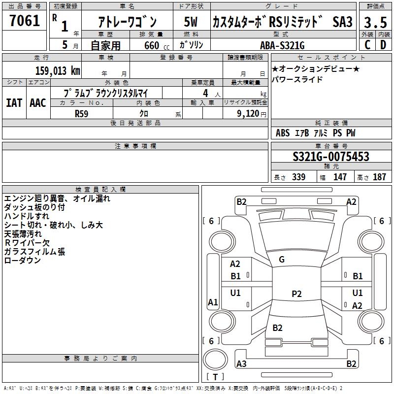 DAIHATSU ATRAI