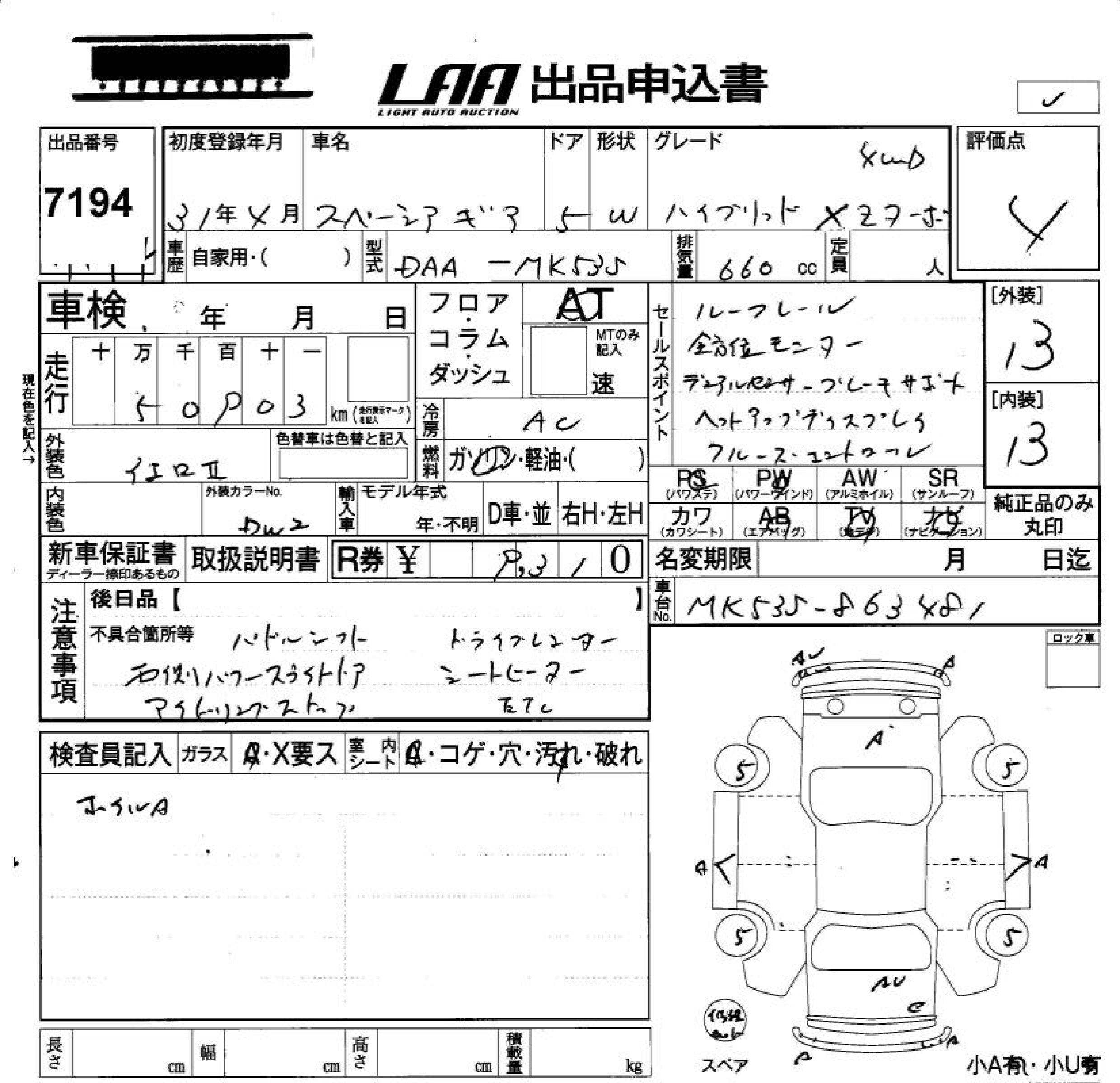 SUZUKI SPACIA