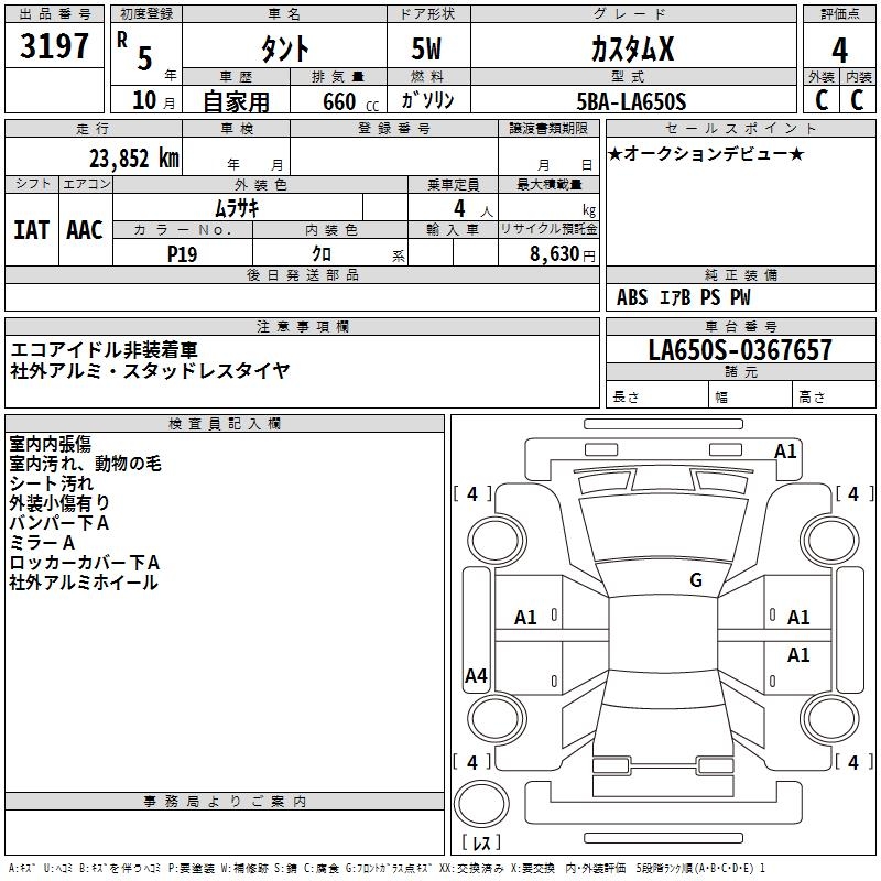 DAIHATSU TANTO