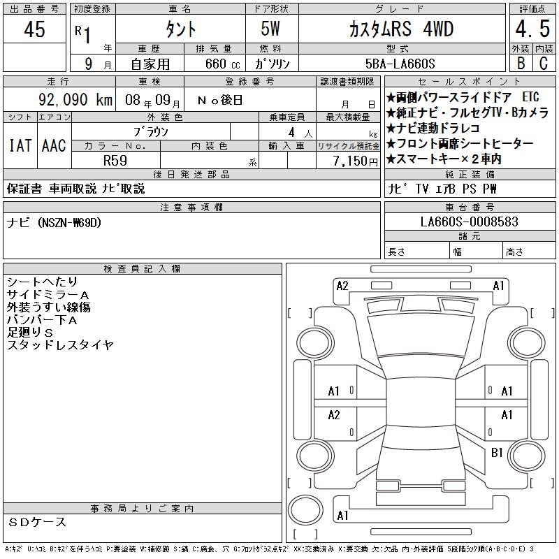 DAIHATSU TANTO