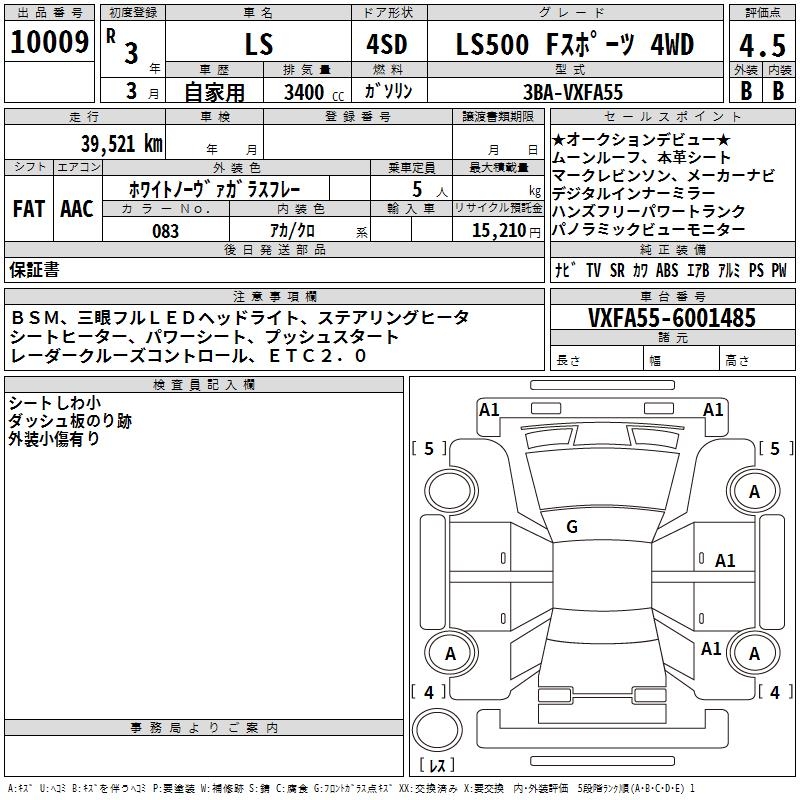 LEXUS LS500