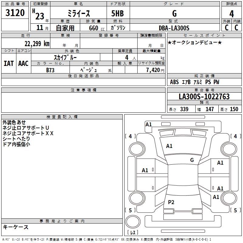 DAIHATSU MIRA E:S