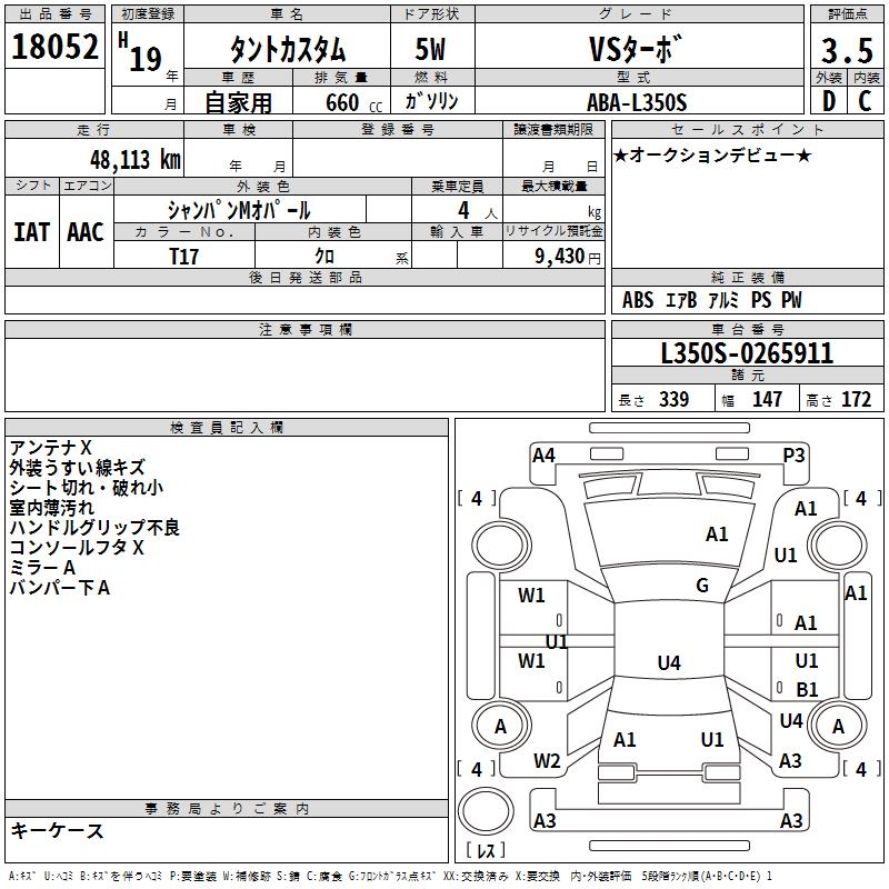 DAIHATSU TANTO