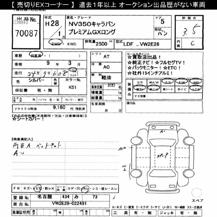 NISSAN NV350 CARAVAN