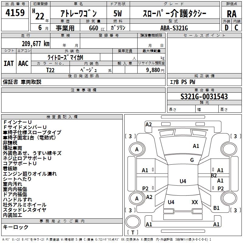 DAIHATSU ATRAI