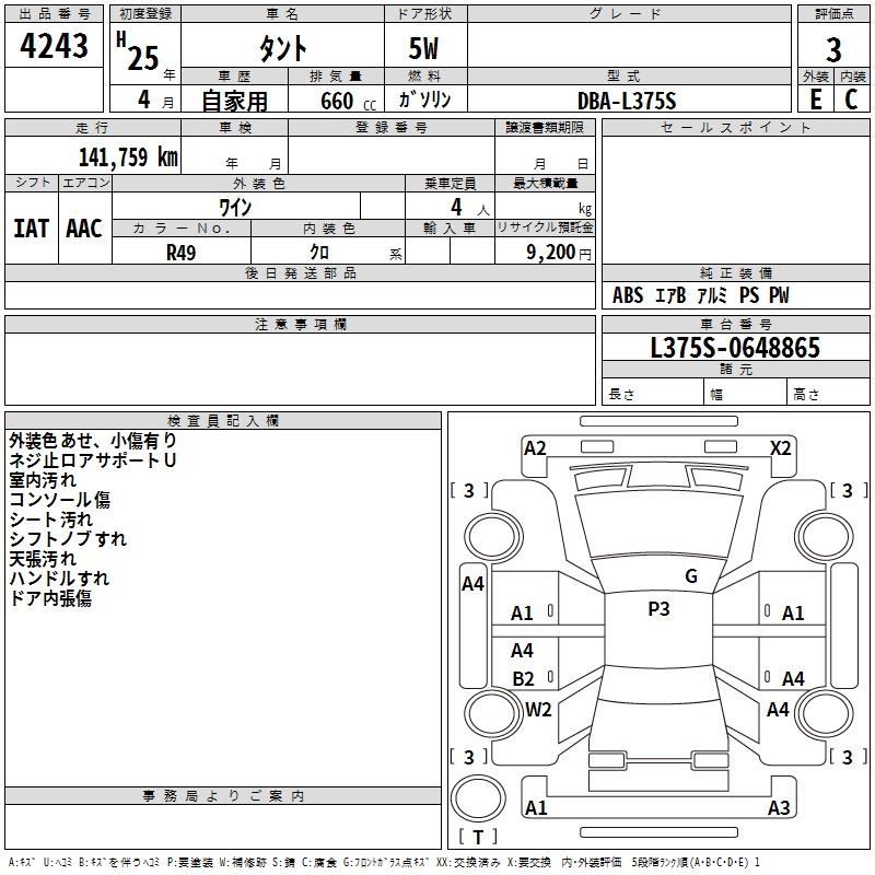 DAIHATSU TANTO