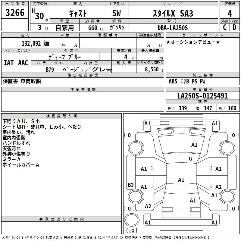 DAIHATSU CAST