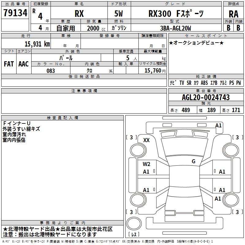 LEXUS RX300