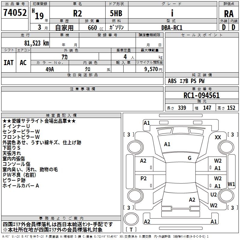 SUBARU R2