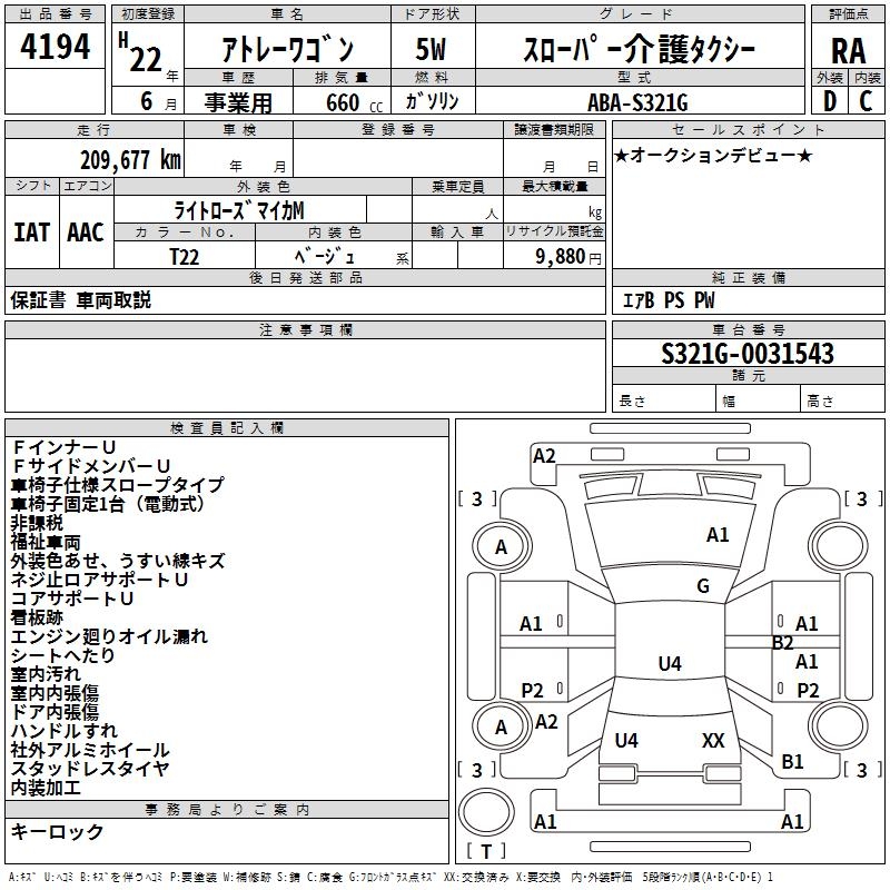 DAIHATSU ATRAI