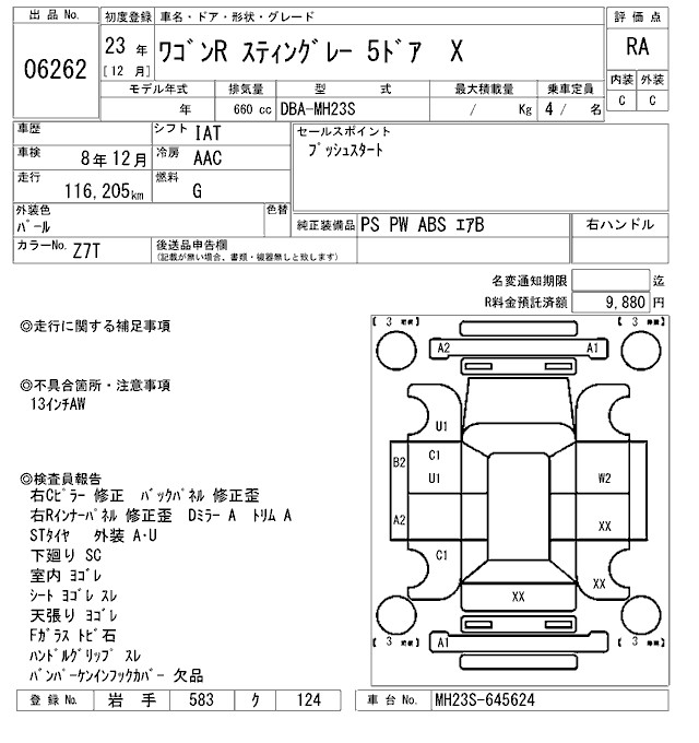 SUZUKI WAGON R