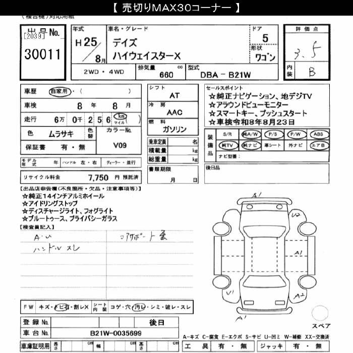 NISSAN DAYZ