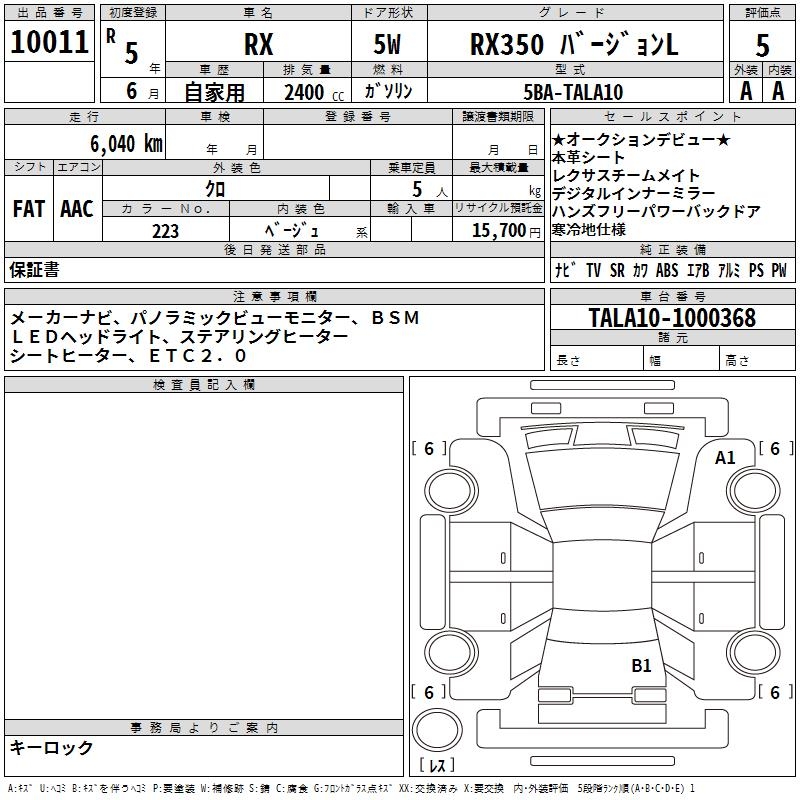 LEXUS RX350