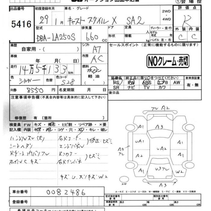 DAIHATSU CAST