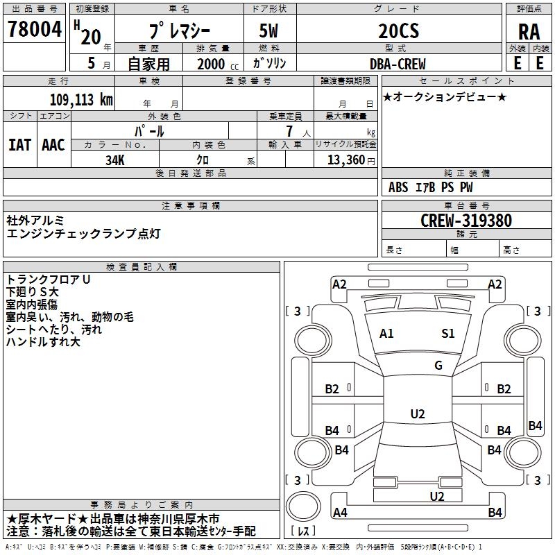 MAZDA PREMACY