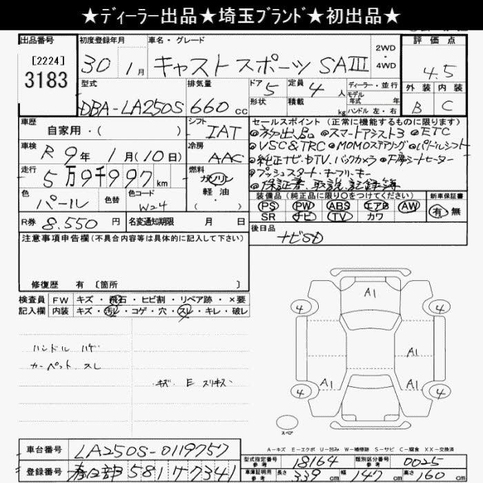 DAIHATSU CAST