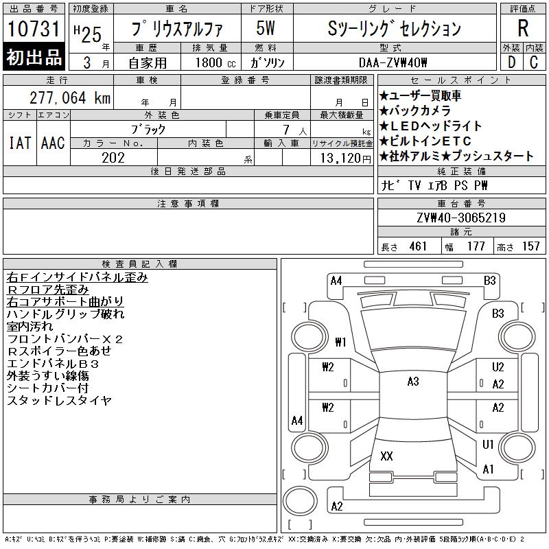 TOYOTA PRIUS ALPHA